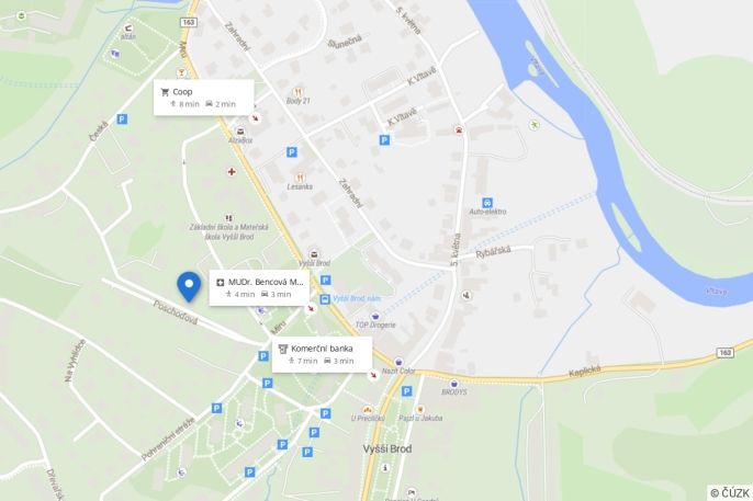 Prodej, Byt 3+1, Vyšší Brod