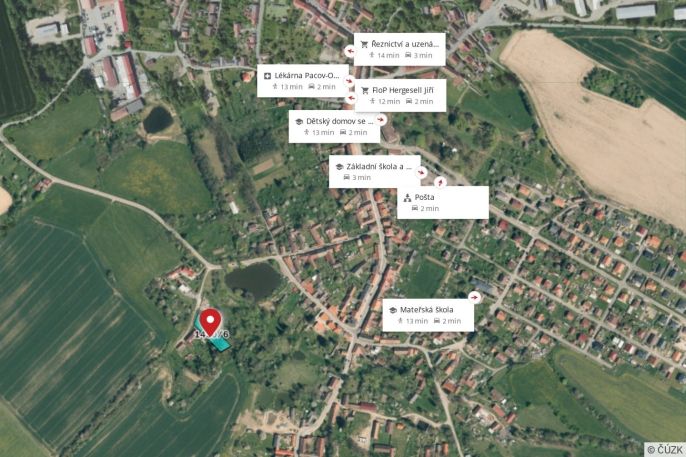 Prodej, Pozemek k bydlení, Načeradec