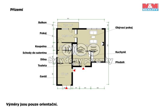 Prodej, Rodinný dům, Tachov