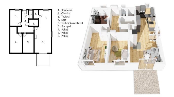 Prodej, Rodinný dům, Kurovice