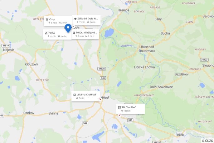 Prodej, Pozemek k bydlení, Nová Ves u Chotěboře