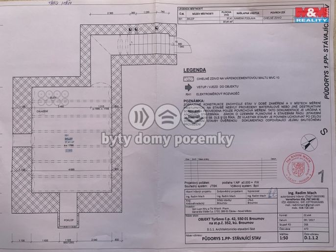 Prodej, Nájemní dům, Broumov