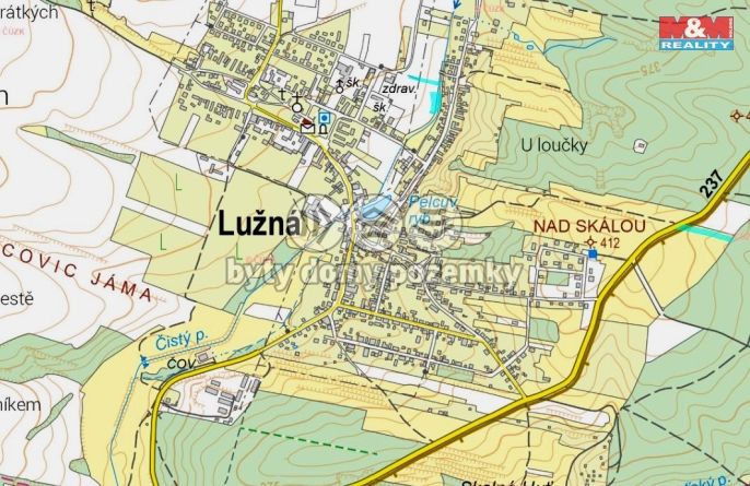 Prodej, Pole, Lužná