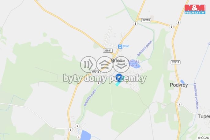 Prodej, Pozemek k bydlení, Brloh