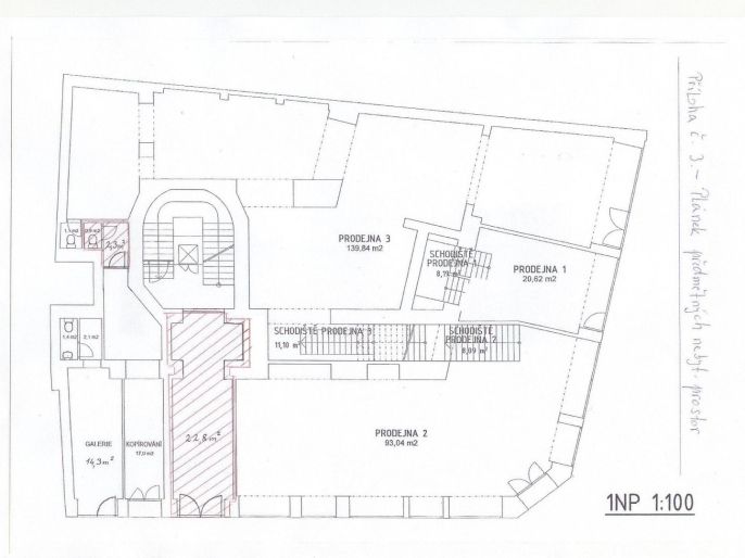 Pronájem, Obchod a služby, Brno