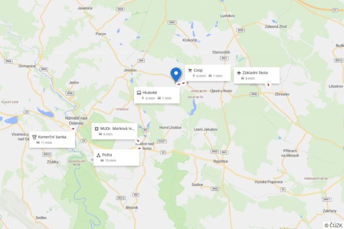 Prodej, Rodinný dům, Hluboké