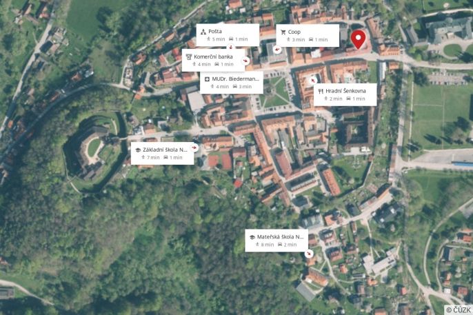 Prodej, Byt 2+1, Nové Hrady