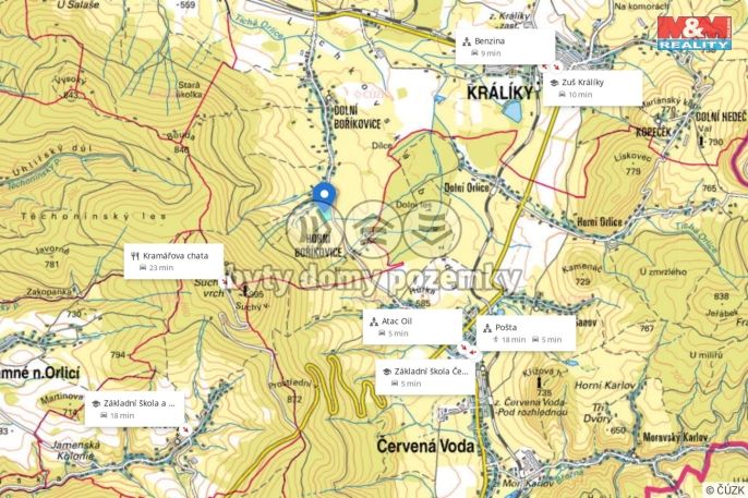 Prodej, Pozemek k bydlení, Králíky