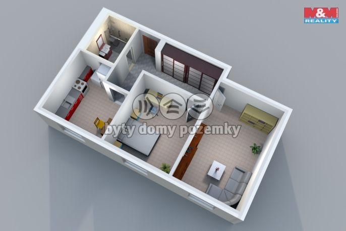 Prodej, Byt 2+1, Praha