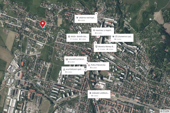 Prodej, Pozemek k bydlení, Litoměřice