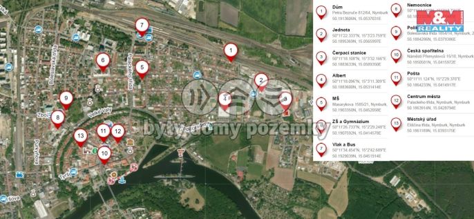 Prodej, Rodinný dům, Nymburk