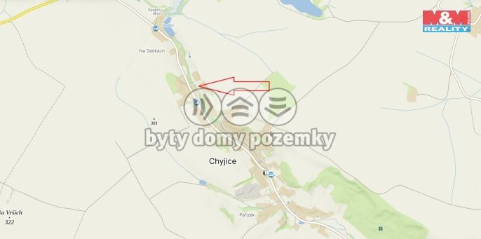 Prodej, Louka, Chyjice