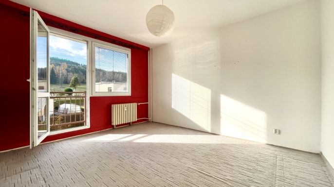 Pronájem, Byt 3+1, Radvanice