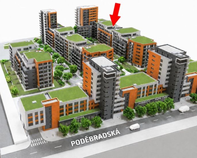 Prodej, Byt 1+kk, Praha