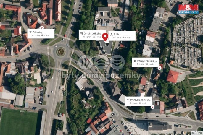 Pronájem, Obchod a služby, Slušovice