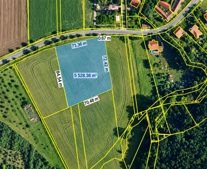 Prodej, Pole, Všechovice