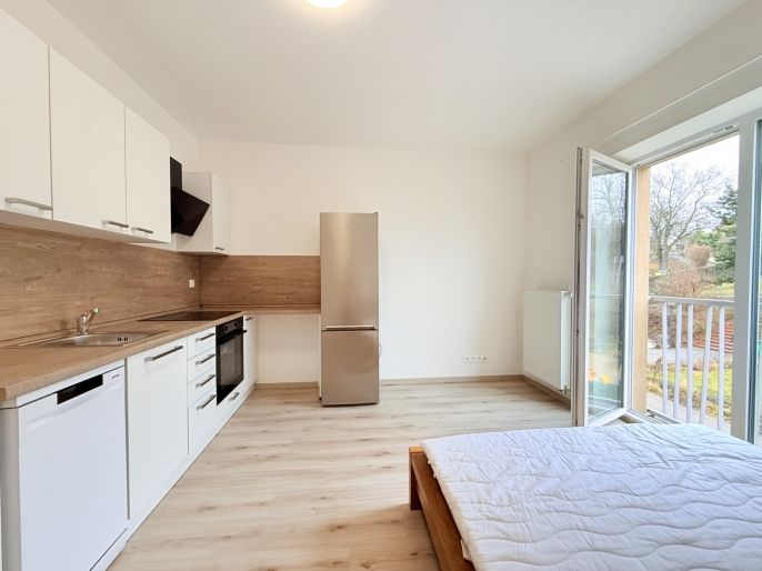 Pronájem, Byt 1+kk, Tuchoměřice