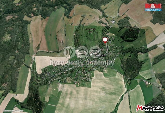 Prodej, Pozemek k bydlení, Růžová