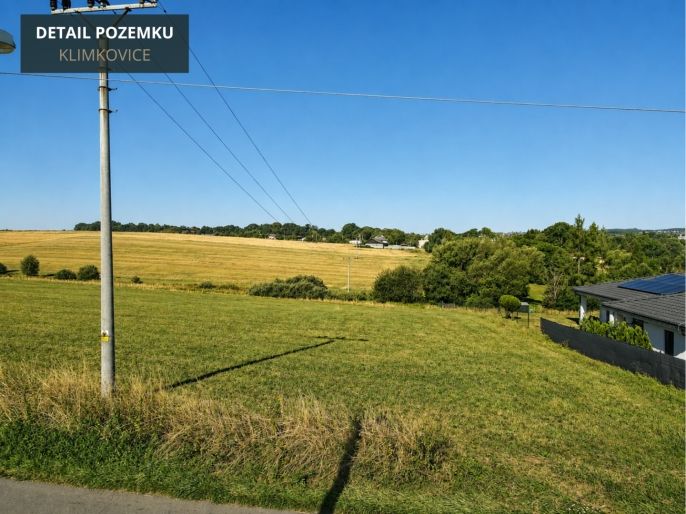 Prodej, Pozemek k bydlení, Klimkovice