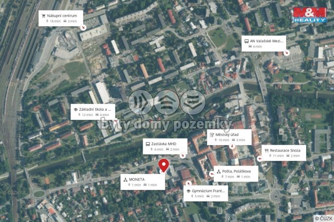 Pronájem, Kancelářský prostor, Valašské Meziříčí