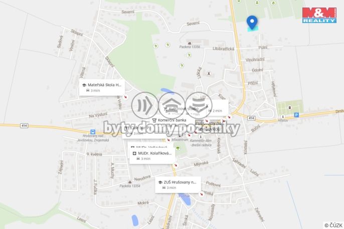 Prodej, Pozemek k bydlení, Hrušovany nad Jevišovkou