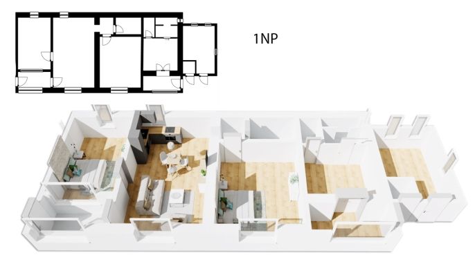 Prodej, Nájemní dům, Mnichovice
