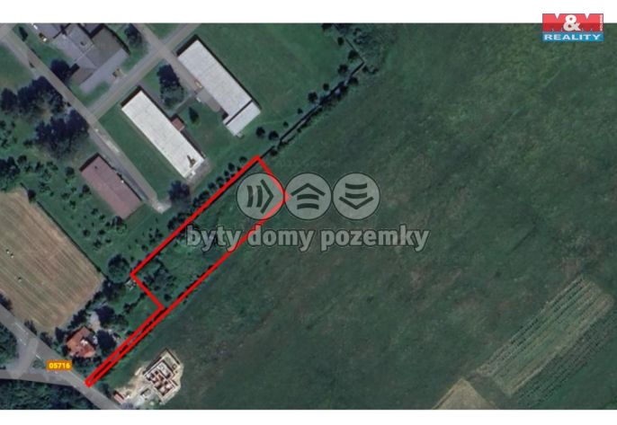 Prodej, Pozemek k bydlení, Hostašovice