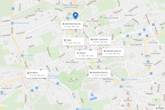 Prodej, Byt 2+1, Aš