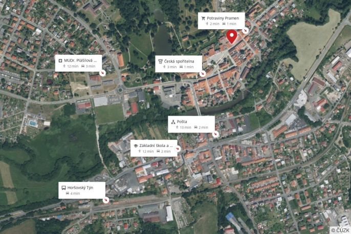Pronájem, Byt 3+kk, Horšovský Týn