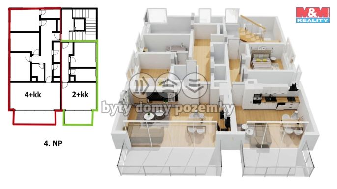 Prodej, Nájemní dům, Praha