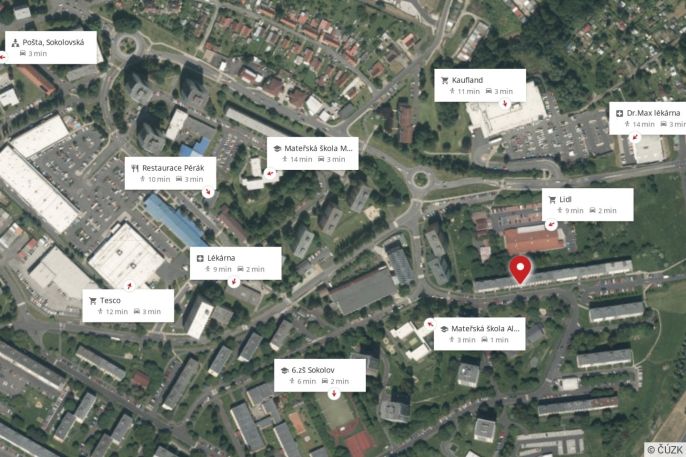 Prodej, Byt 3+1, Sokolov