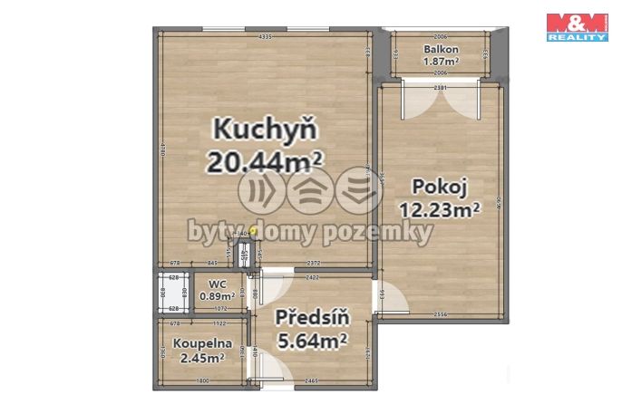 Prodej, Byt 2+kk, Praha