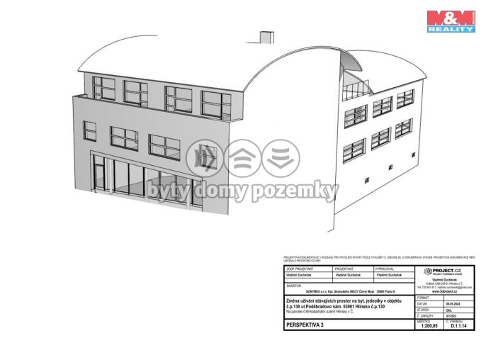 Prodej, Nájemní dům, Hlinsko