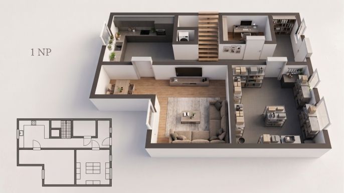 Prodej, Rodinný dům, Husinec