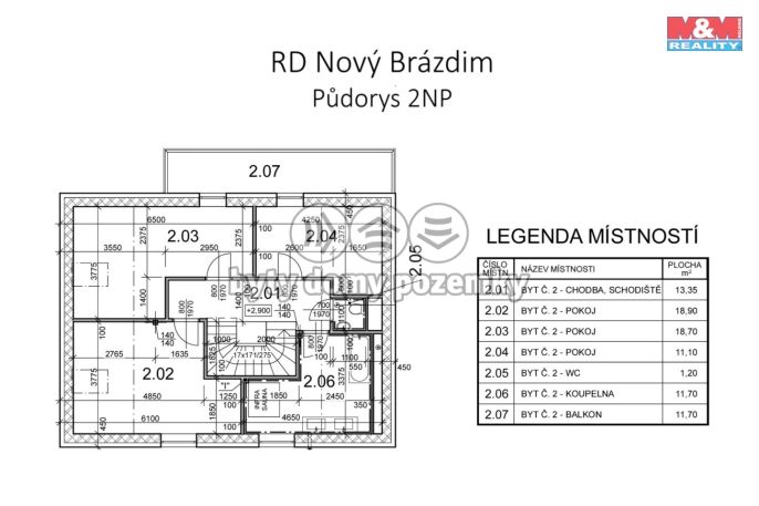 Prodej, Rodinný dům, Brázdim