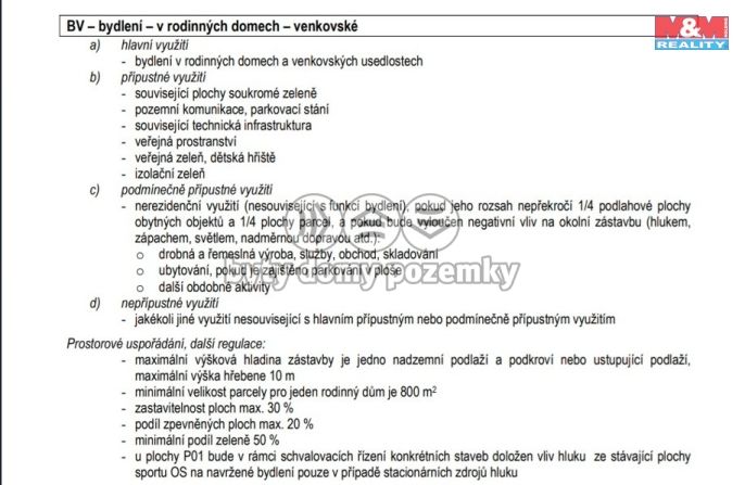 Prodej, Pozemek k bydlení, Višňová