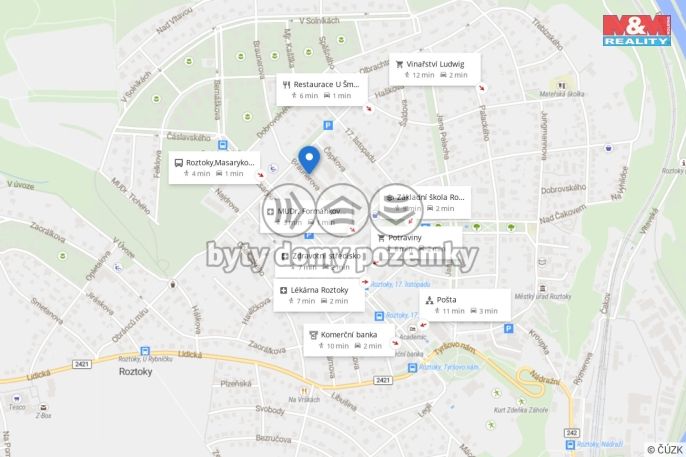 Prodej, Byt 3+1, Roztoky