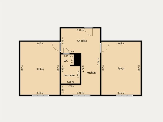 Prodej, Byt 2+1, Aš