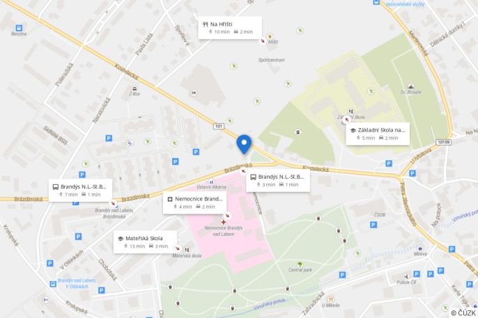 Pronájem, Obchod a služby, Brandýs nad Labem-Stará Boleslav
