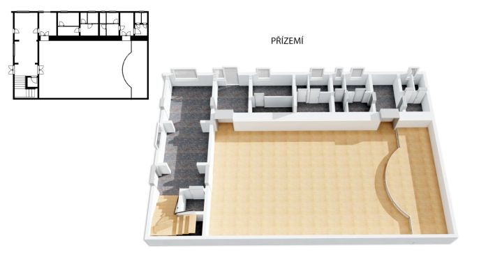 Pronájem, Obchod a služby, Jesenice