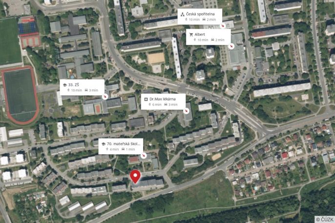 Pronájem, Byt 1+kk, Plzeň