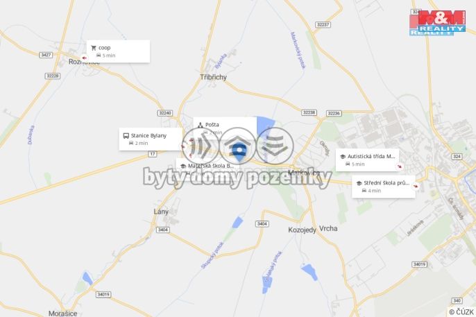 Prodej, Pole, Bylany