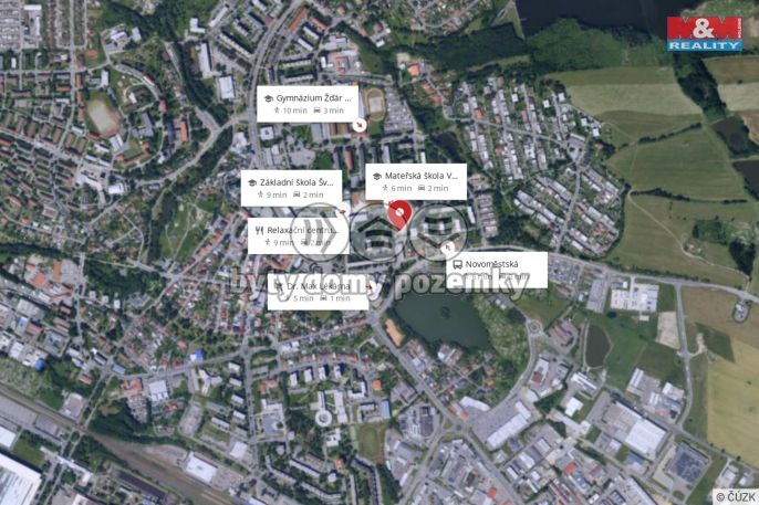 Pronájem, Byt 3+1, Žďár nad Sázavou