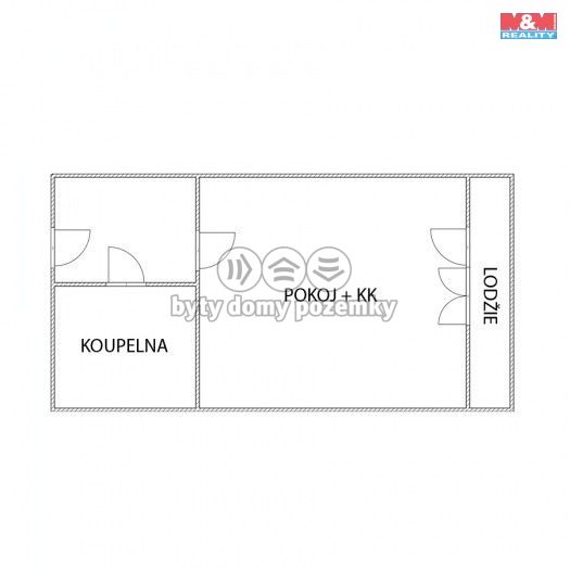 Pronájem, Byt 1+kk, Jablonec nad Nisou