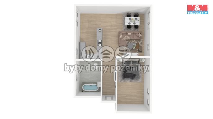 Prodej, Byt 2+kk, Hořovice