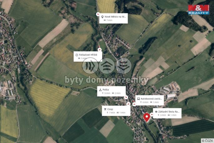 Prodej, Byt 3+1, Radešínská Svratka