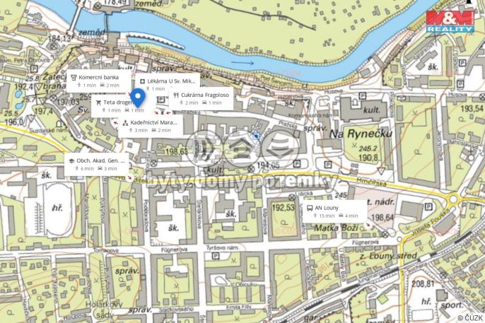 Pronájem, Sklad, Louny