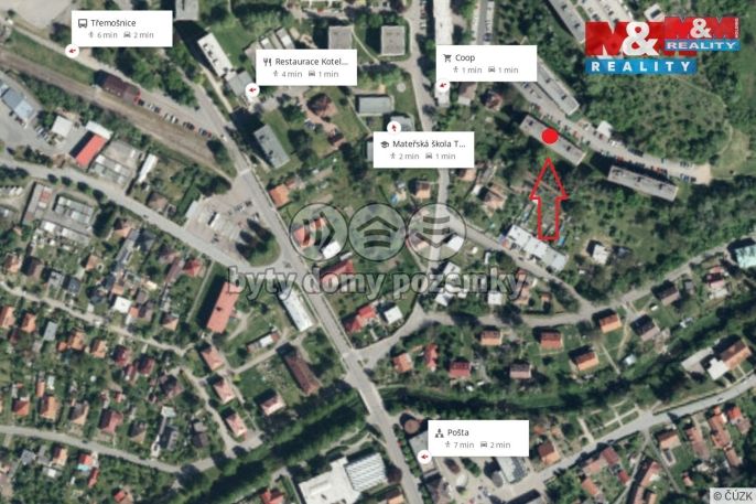 Prodej, Byt 2+1, Třemošnice