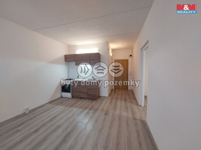 Pronájem, Byt 1+1, Klášterec nad Ohří