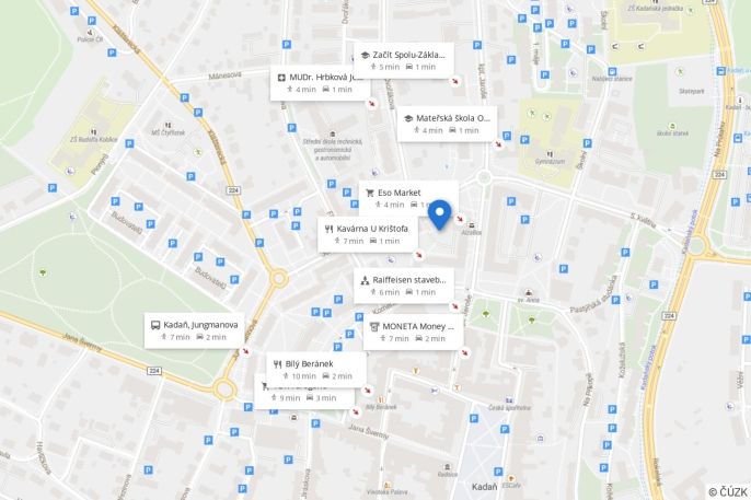 Prodej, Byt 1+1, Kadaň